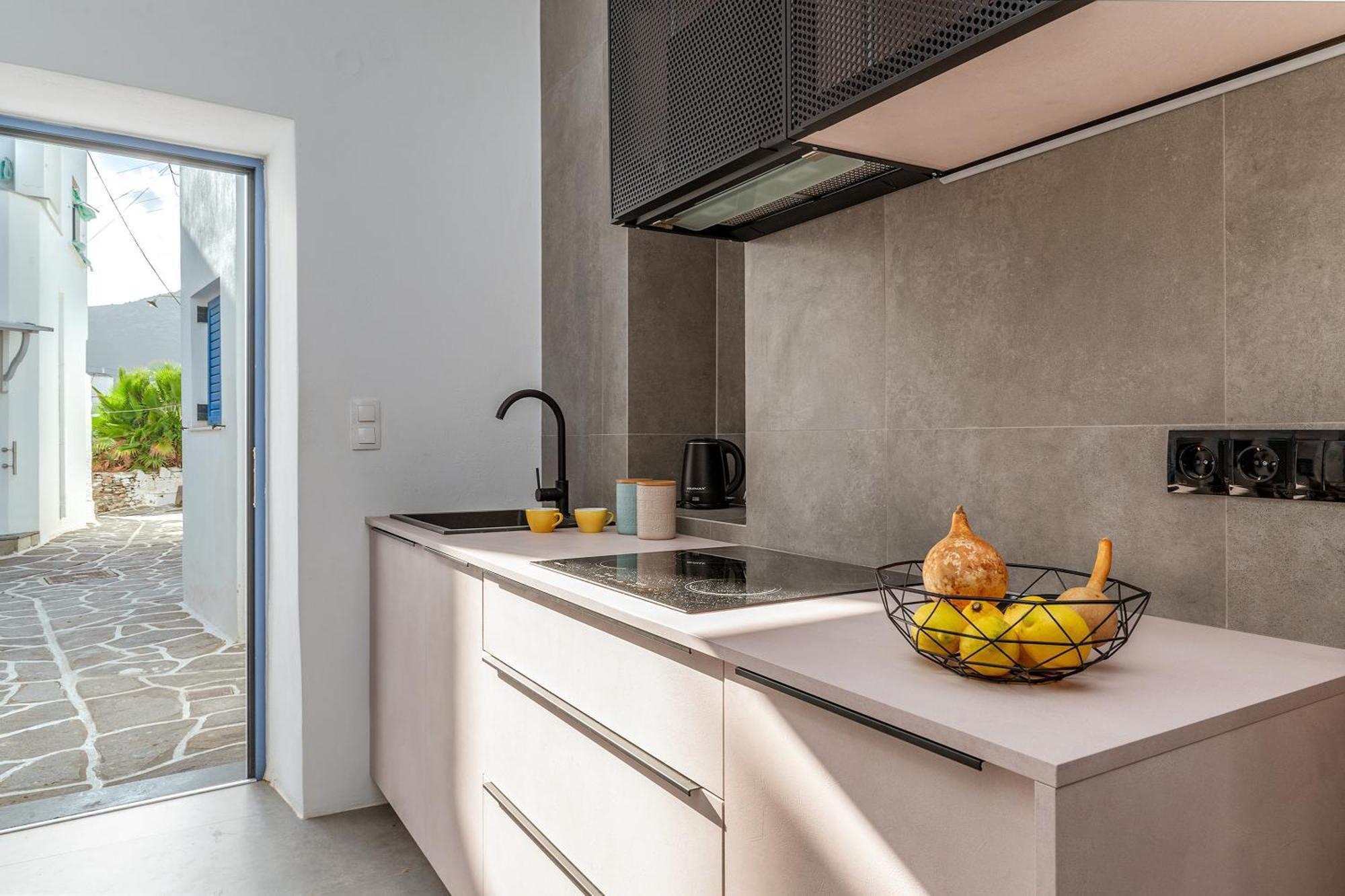 Lithos Apartman Kostos Kültér fotó