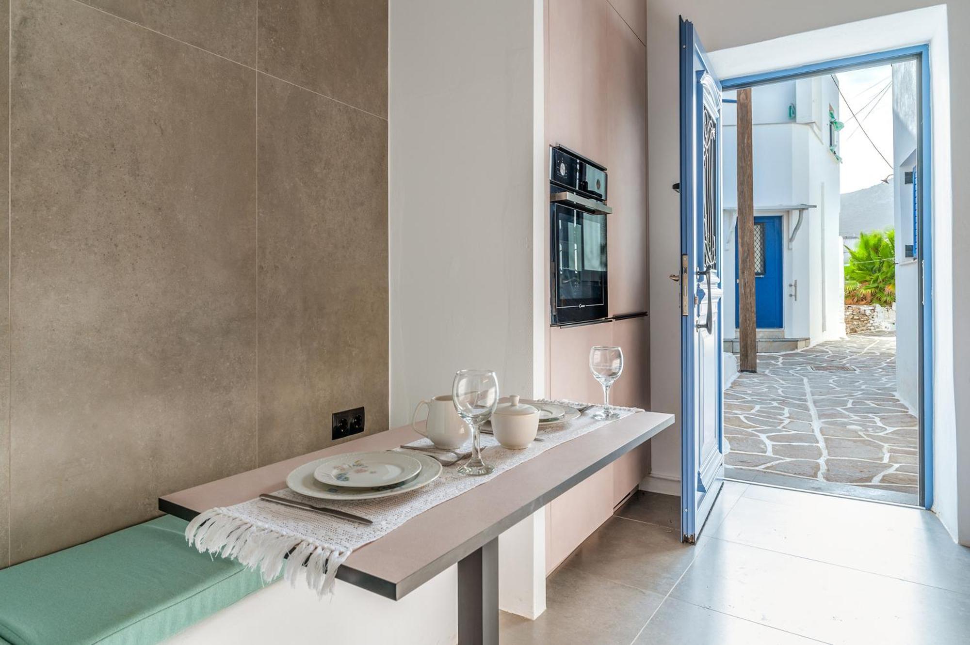 Lithos Apartman Kostos Kültér fotó